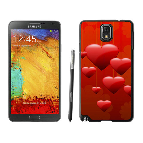 Valentine Hang Love Samsung Galaxy Note 3 Cases EBH | Women - Click Image to Close